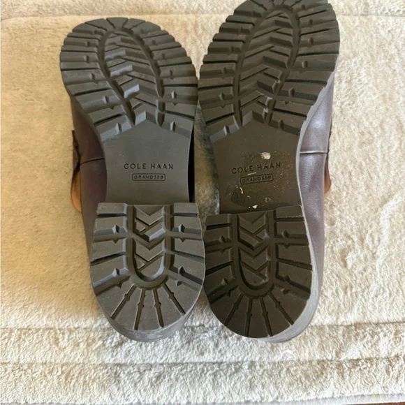 COLE HAAN‎ Camea Lug Penny Loafer Women's Madeira Leather 10 - Picture 6 of 6